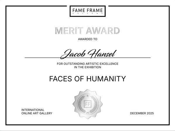Fame Frame Gallery: Faces of Humanity, 2025 - Merit Award (Swoon)