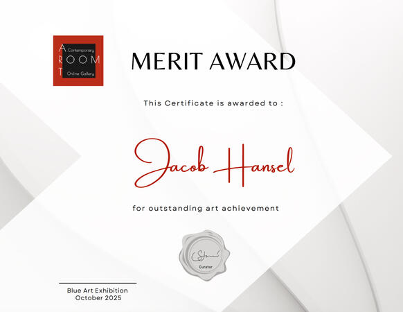 Art Room Online Gallery: Blue Exhibition, 2025 - Merit Award (Shapeshifter)