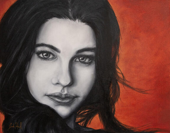 "Sienna" Oil Painting on Canvas / Original: 16 inches by 20 inches