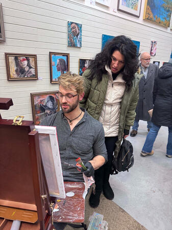 "Shaping Likeness" Gallery Opening Event